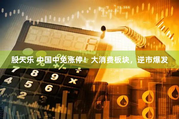 股天乐 中国中免涨停！大消费板块，逆市爆发